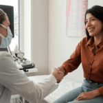 Hispanic-patient-at-medical-clinic - Health insurance for Dreamers